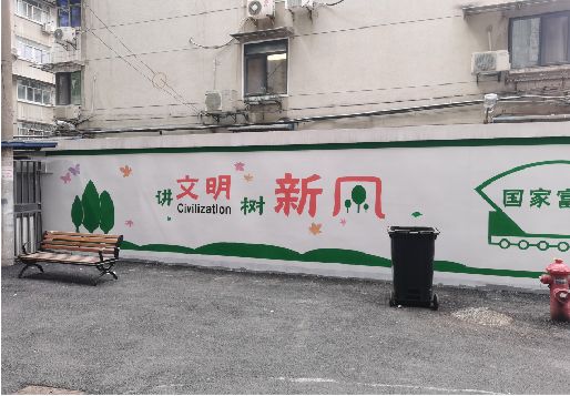 清镇市社区墙绘
